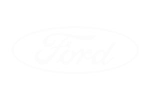The image shows the Ford logo, which features the word "Ford" in a cursive script inside an oval shape. The design is lightly coloured, giving it a subtle appearance. - TrenStar